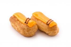 mini éclair orange